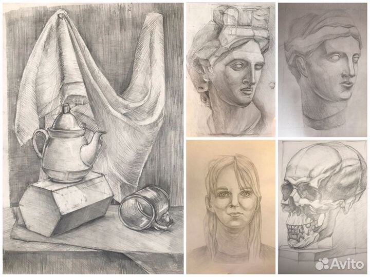 Рисунок, живопись на холсте и одежде