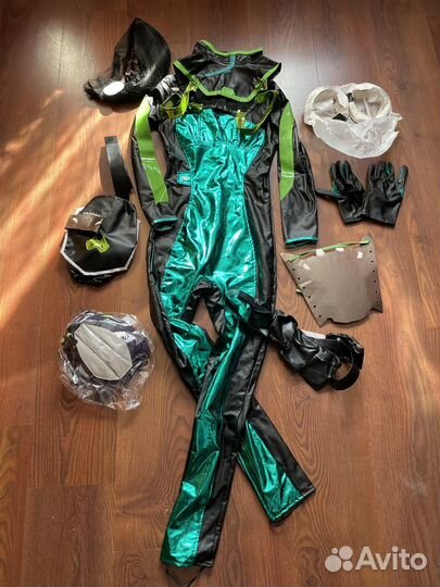 Косплей костюм и парик Valorant Viper