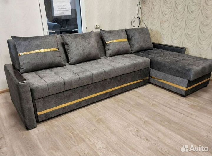 Угловой диван раскладной в наличии не б/у