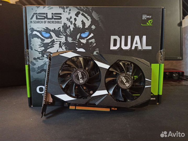 Видеокарта Asus GTX 1050 Ti OC 4 gb