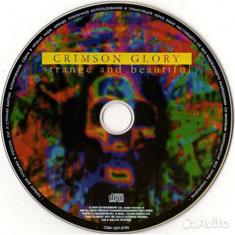 Crimson Glory / Strange And Beautiful (RU)(CD)