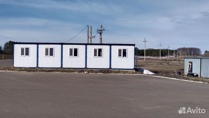 Бытовка, панельно-модульное здание