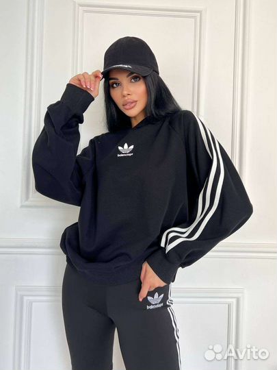 Крутое худи BA1enciaga vs adidas
