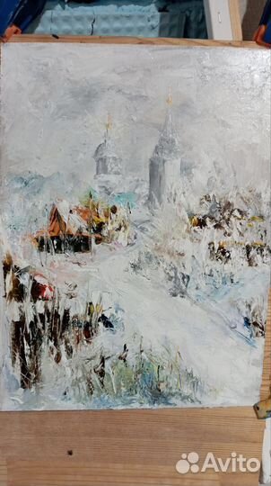 Картина маслом на холсте