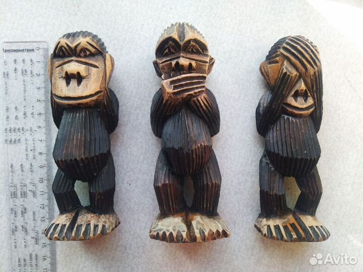 Статуэтка Три обезьяны