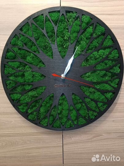 Часы со стабилизированным мхом