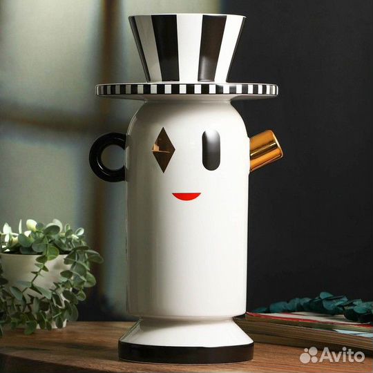 Ваза декоративная 'Face'