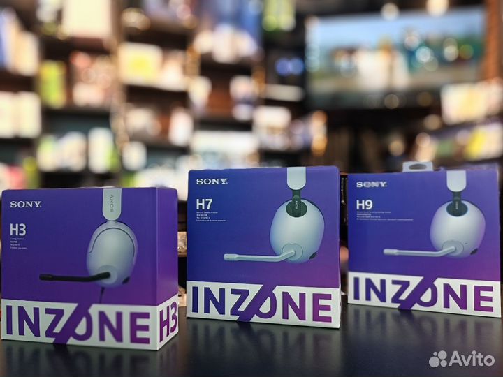 Inzone H7, беспроводная гарнитура, белая