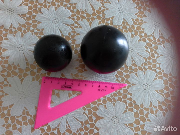 Мячи литые разных размеров