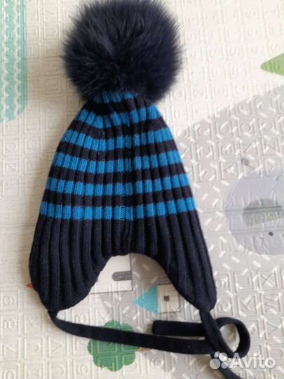 Шапка Tavitta зима и деми 44-48 бу