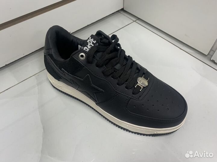 Кроссовки bape sta черные