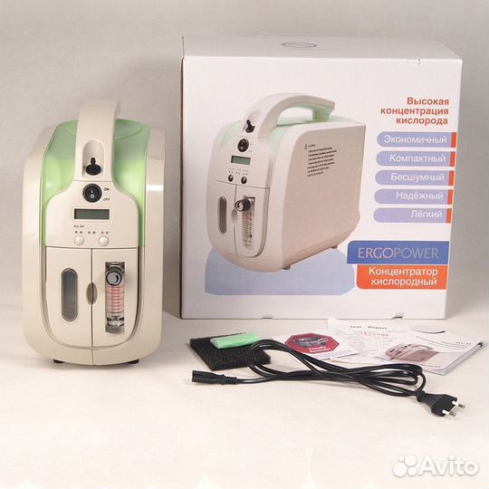 Кислородный концентратор новый
