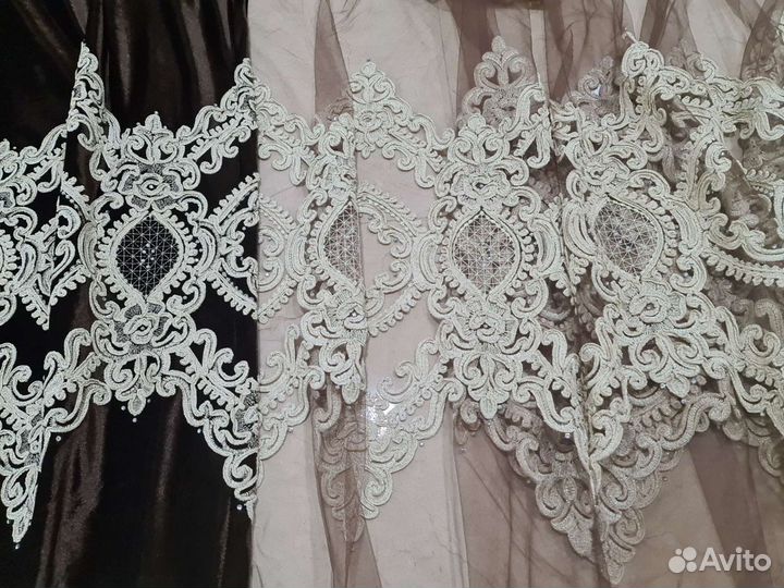 Комплект шторы и тюль