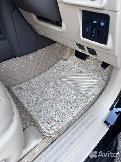 3D коврики из экокожи