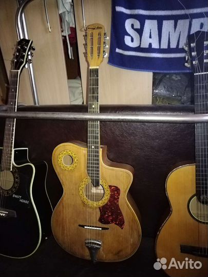 Акустическая гитара бу болгарская Кремона зорница