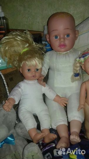 Куклы разные большие и маленькие