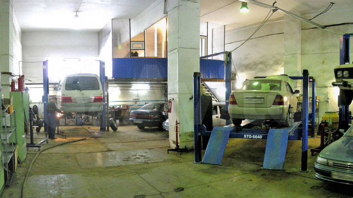 Автосервис, склад производство 300 м²