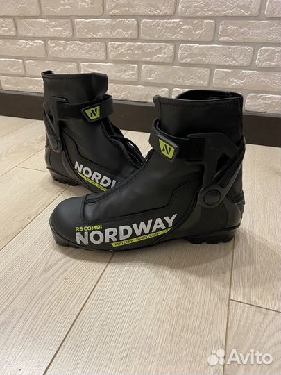 Лыжные ботинки nordway 27см стелька