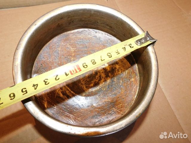 Старинный. самоварный капельник-полоскательница ри