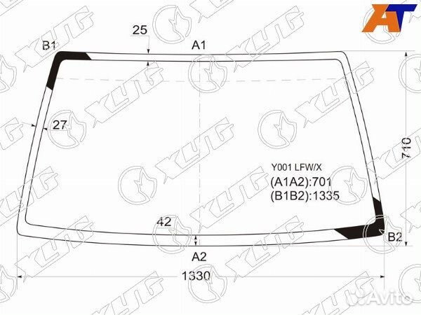 Стекло лобовое suzuki vitara