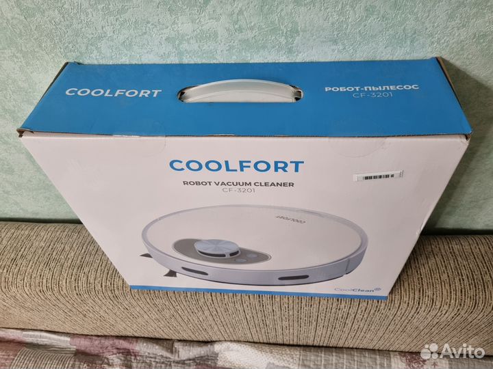 Робот пылесос Coolfort CF-3201 новый