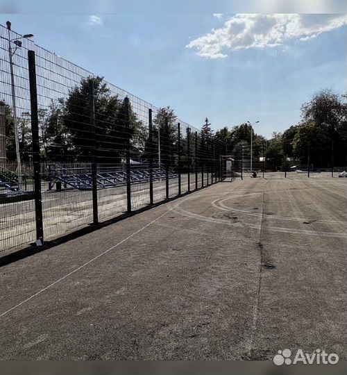 Сетка для забора 3d