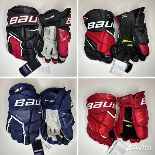 Новые хоккейные краги / перчатки Bauer, CCM