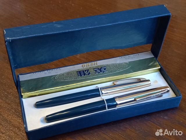 Комплект ручек писчих Hero, перьевая и шариковая