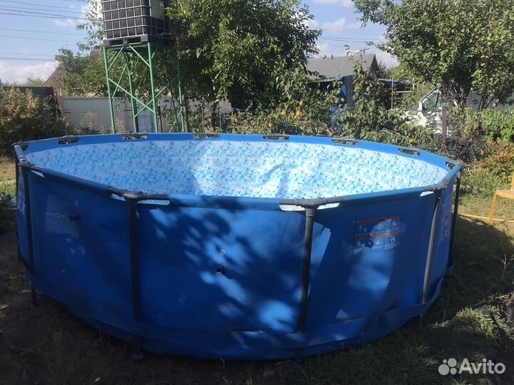 Каркасный бассейн 366 на 100