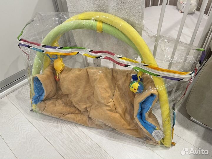 Детский развивающий коврик с дугами Мякиши