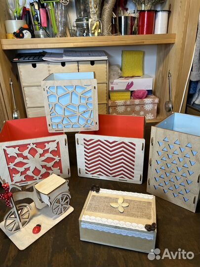 Деревянный бокс