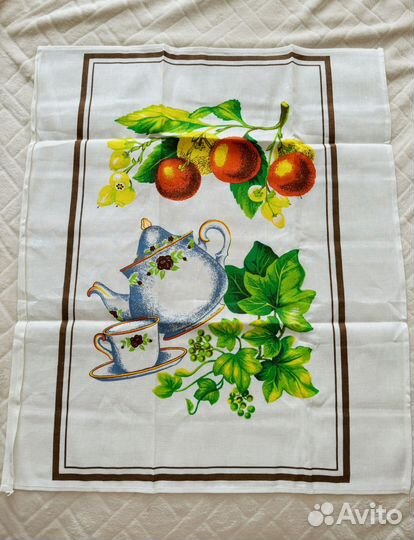 Кухонные полотенца полулен