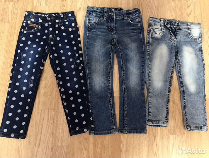 Джинсы на девочку