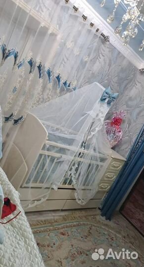 Детская кроватка 3 в 1 трансформер