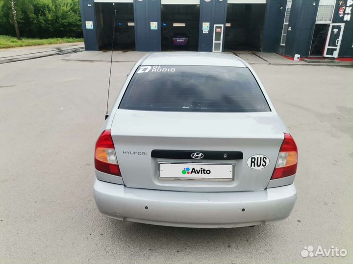 Hyundai Accent 1.5 МТ, 2004, 217 300 км