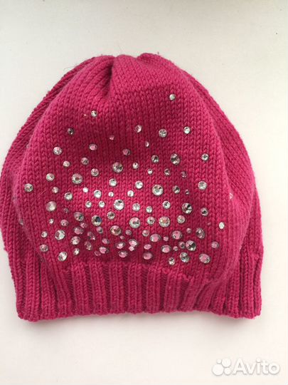 Шапка со стразами Сваровски