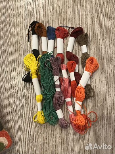 Нитки мулине пакетом