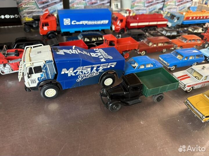 Коллекция моделкй. Сделано в СССР