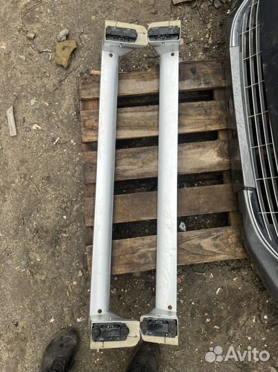 Рейлинги на крышу поперечины фольксваген туарег 1