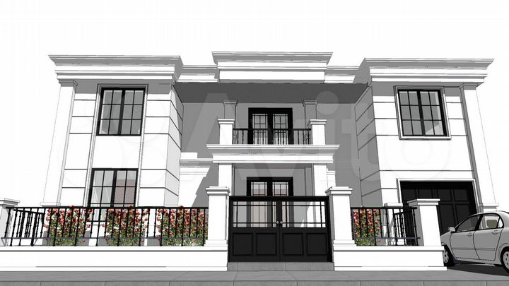 Дом 290 м² на участке 4,5 сот.