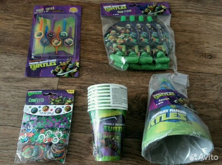 Набор для Дня Рождения в стиле Черепашек Ниндзя