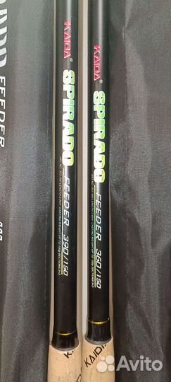 Фидерное удилище kaida spirado 3,6-3,9 м