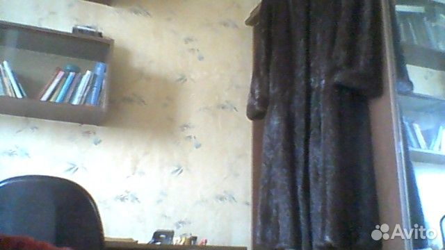 Шуба норковая черная