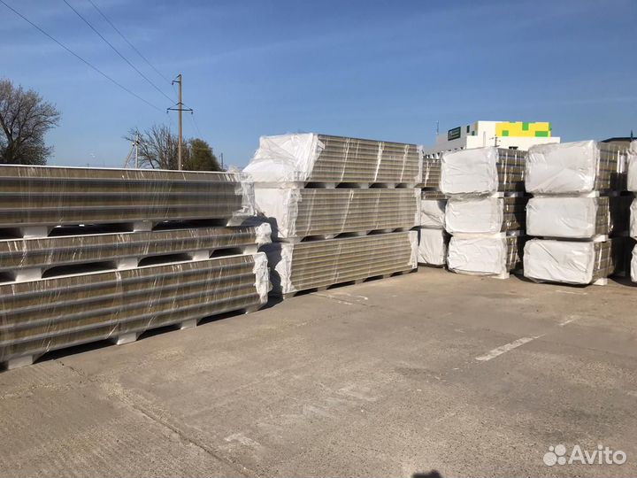 Сэндвич-панели кровельные