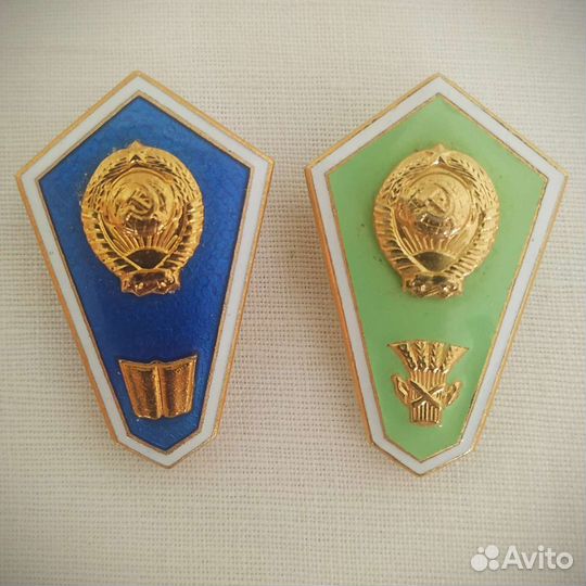 Нагрудные знаки за окончание обучения в СССР, лмд