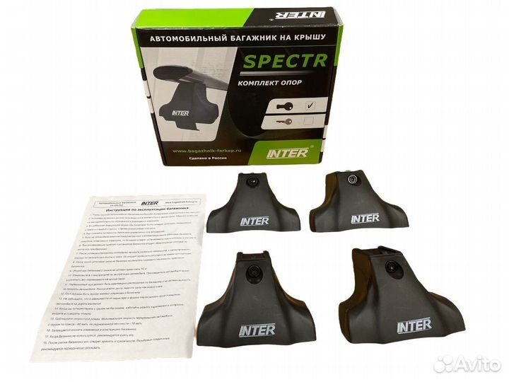 Багажник для Mitsubishi Lancer 9 sedan inter аэро