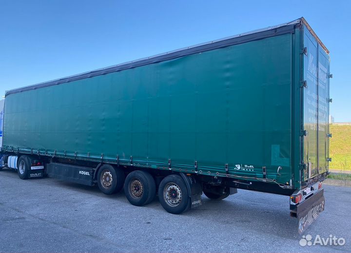 Полуприцеп шторный Kogel Cargo, 2008