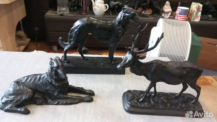 Чугунные статуэтки Касли СССР