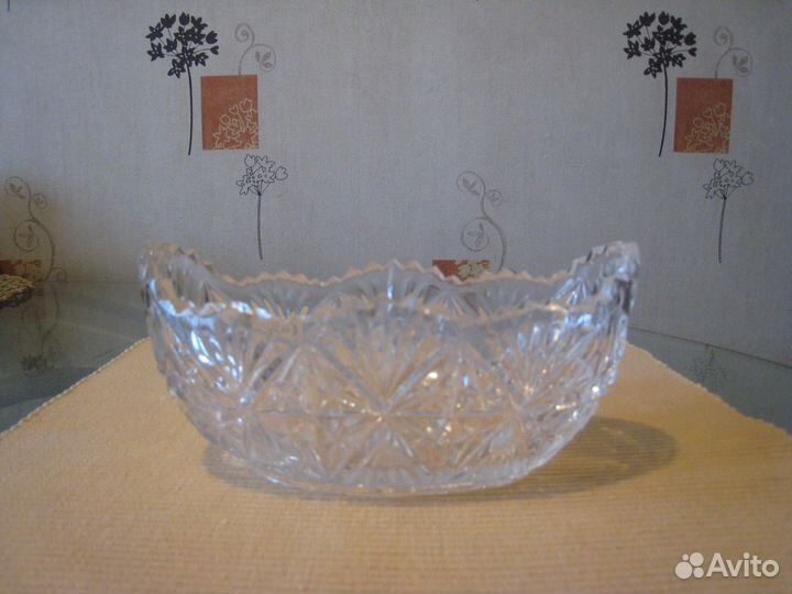 Хрустальные вазочки СССР