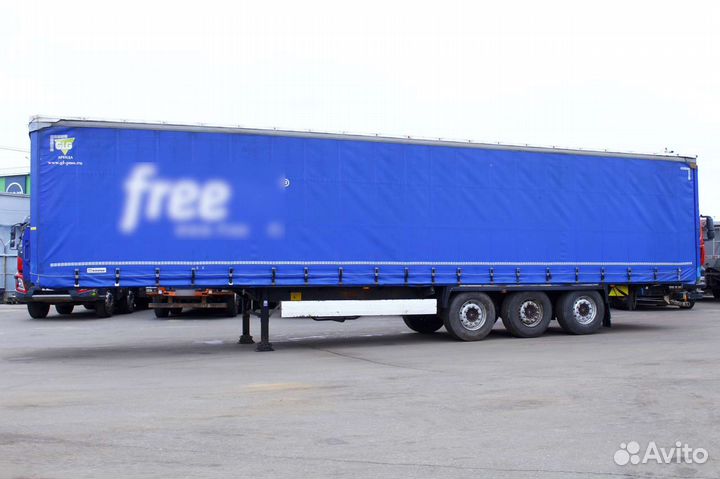 Полуприцеп шторный Krone SD, 2016